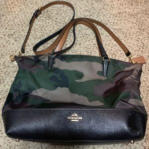 Camo Coach Bag